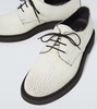 Cracked leather Derby shoes