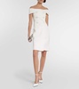 Bridal Fiandra off-shoulder minidress