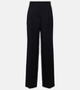 Amon virgin wool straight pants