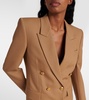 Wool grain de poudre blazer