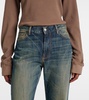 2024F high-rise bootcut jeans