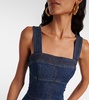 Cici denim midi dress