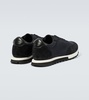 Owen Runner suede-trimmed sneakers