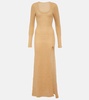 La Robe Dao mohair-blend maxi dress