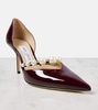 Aurelia 85 patent leather pumps