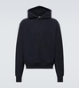 Cotton jersey hoodie