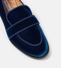 Martin velvet loafers