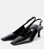 65 leather slingback pumps