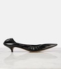 Liisa leather pumps