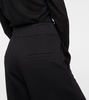 High-rise wide-leg pants