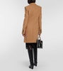 Single-breasted wool coat