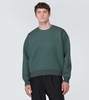 Rib-knit sweatshirt 