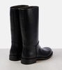 Nobilis leather knee-high boots