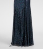 Pretty Thing embellished sequined gown