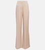 Robinne wide-leg satin pants