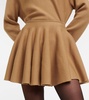 Ulli wool-blend miniskirt