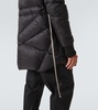 Flight quilted down jacket