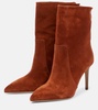 85 suede ankle boots