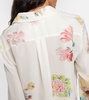 Henri printed silk blouse