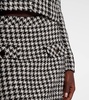 Houndstooth miniskirt