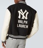 x New York Yankees wool and cashmere varsity jacket