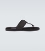 Brighton leather thong sandals