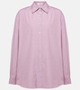 Attica oversized cotton poplin shirt