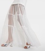 Bridal Mirabella tulle and crepe gown