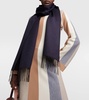 Blaine silk and cashmere scarf