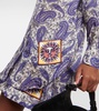 Devi paisley-print silk shirt