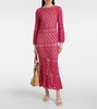 Jennifer cotton crochet maxi dress