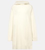 Louise hooded cashmere minidress