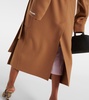 Veleno belted virgin wool coat