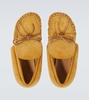 Corduroy moccasins