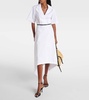 Voyou cotton poplin shirt dress