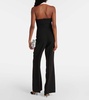 Halterneck cady jumpsuit