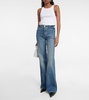 Florence high-rise flared jeans