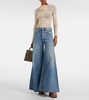 Amari Utlra Jean high-rise wide-leg jeans