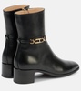 Whitney leather ankle boots