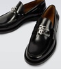 Polished leather loafers