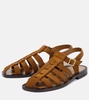 Pablo suede fisherman sandals