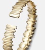 Classic 18kt gold bracelet with diamonds