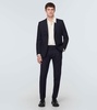 Single-breasted wool suit