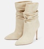 Suede ankle boots