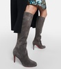 Pumppie Botta suede knee-high boots