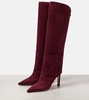 Alizze 85 suede knee-high boots