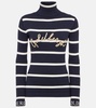 Mimi striped logo sweater