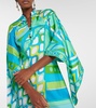 Vivara silk twill kaftan