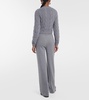 Cashmere wide-leg pants