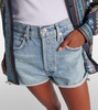 Marlow mid-rise denim shorts